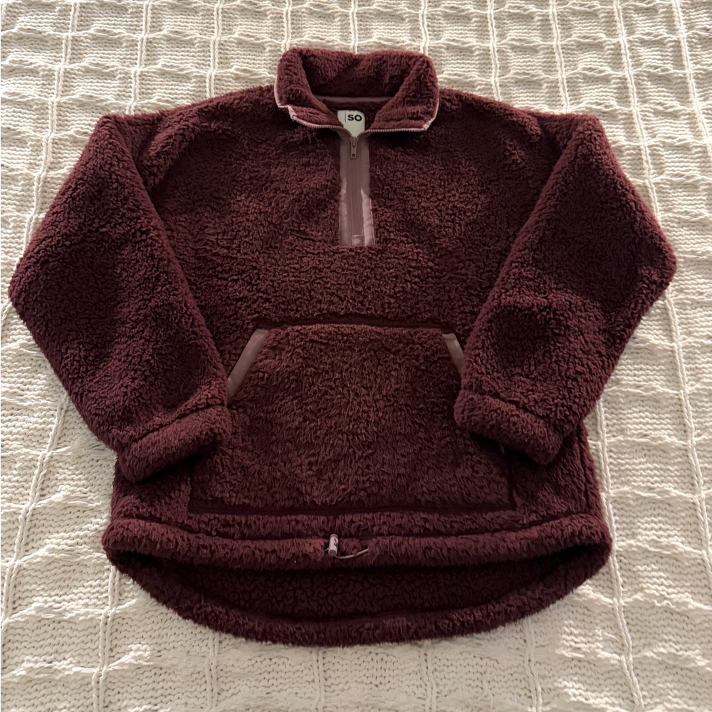 SO Burgundy Sweater
